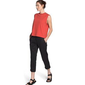 NWT The North Face Women's Aphrodite Capri Travel Pants Black Size 1X $90 JK657